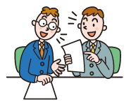 当事務所は会社の手足となって、入力作業を行い、印鑑の押印の説明をし、法務局への提出も代行致します